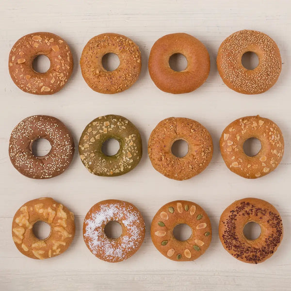 [Shipping and gift packaging included] First Fusbon Bagel Set of 12